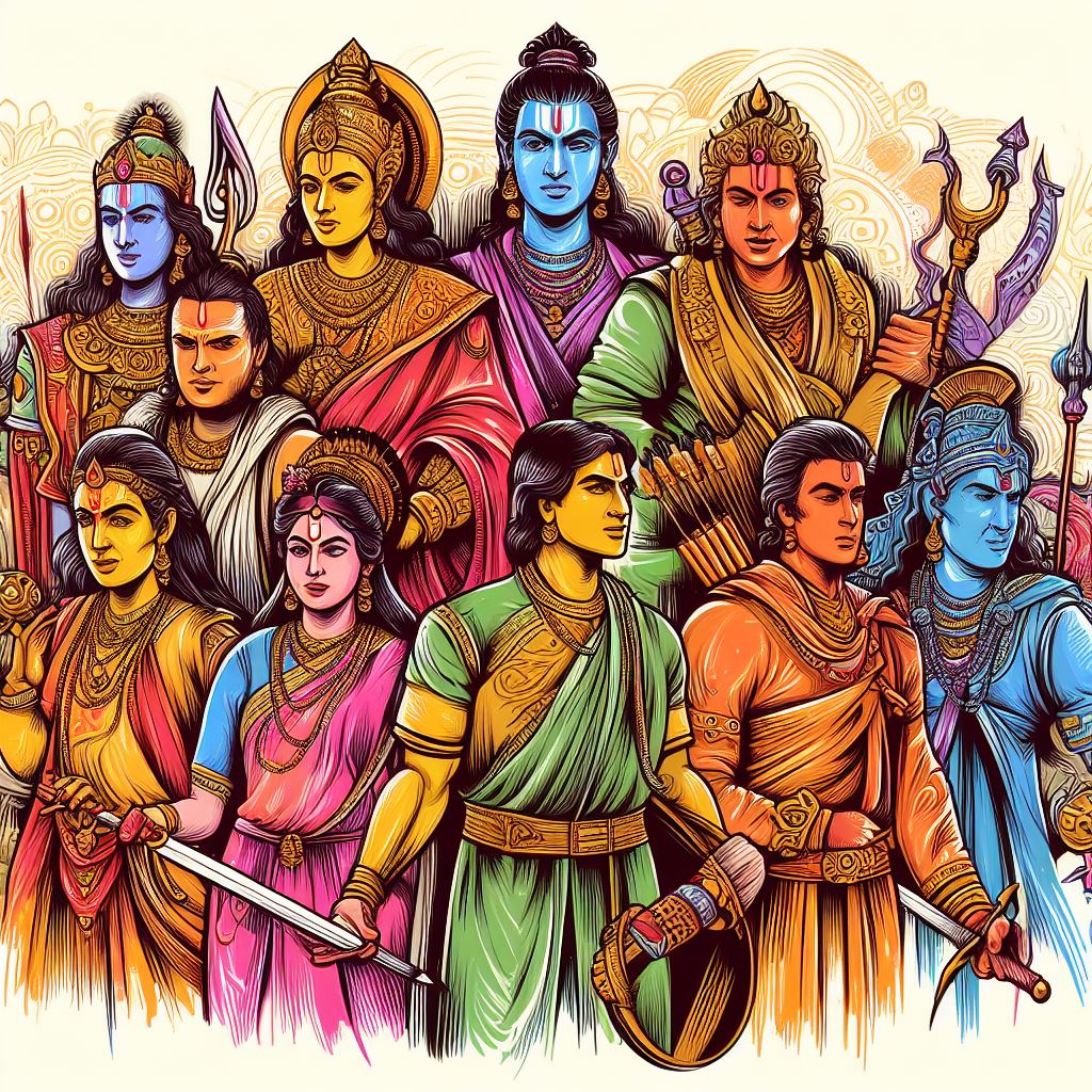Brief strory of the Mahabharata